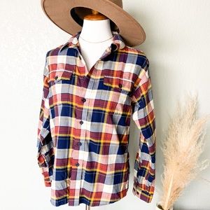 SOLD ON INSTA Patagonia plaid flannel button down